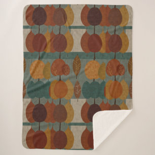 Herbstlicher Baum und Blatt Sherpadecke