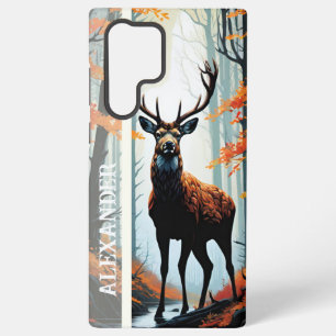 Herbstlicher Wächter des Waldes Samsung Galaxy Hülle