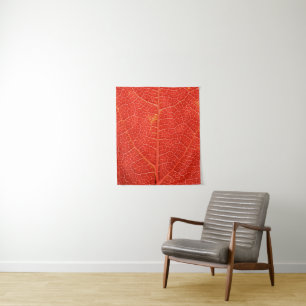 Herbstliches Blatt Wandteppich