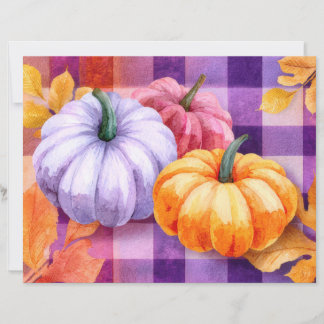 Herbstliches Blumen-Kürbis-Bastelpapier