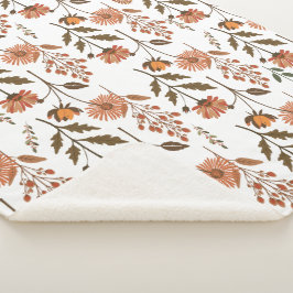 Herbstliches Blumenarrangement Sherpadecke