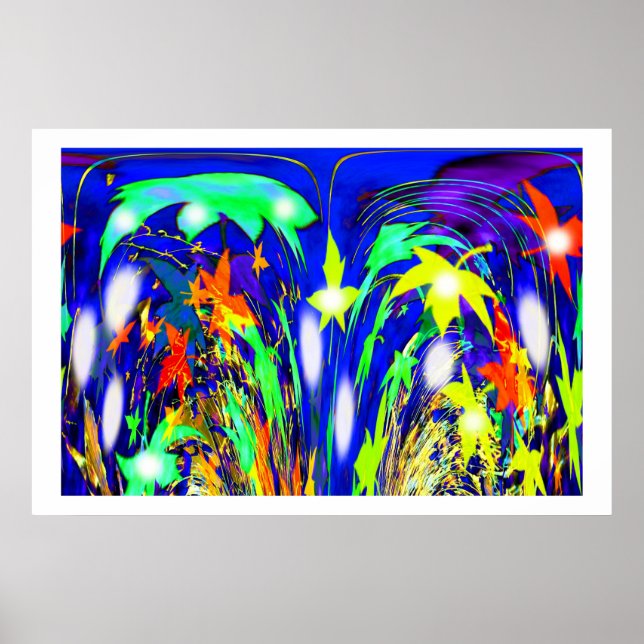 Herbstlichter Poster (Vorne)