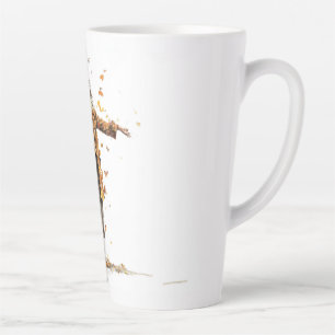 Herbstmädchen Milchtasse