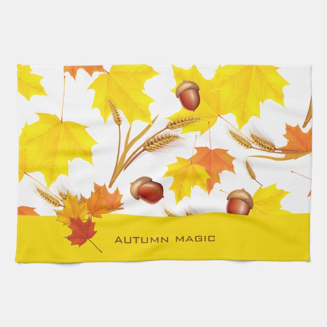 Herbstmagie Handtuch (Horizontal)