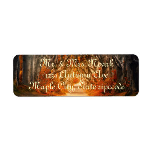 Herbstmapfelwald fällt Wälder orange braun