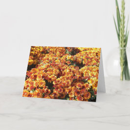 Herbstmassen Feiertagskarte