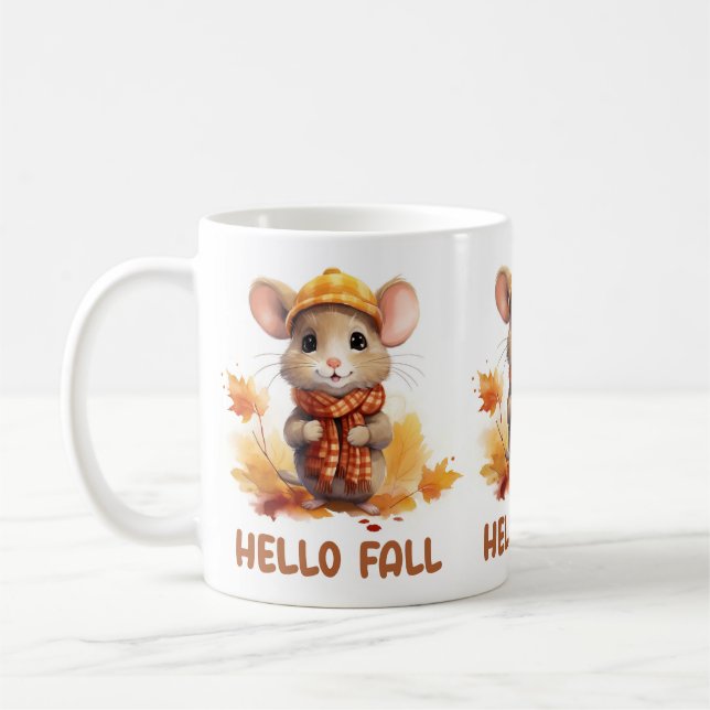 Herbstmaus-Kaffeetasse Kaffeetasse (Links)