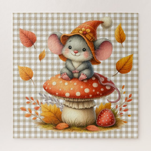 Herbstmaus-Puzzle (Vertikal)