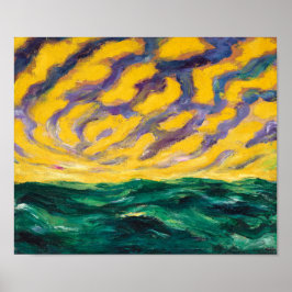 Herbstmeer | Emil Nolde | Poster