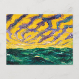 Herbstmeer   Emil Nolde   Postkarte