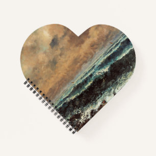 Herbstmeer - Gustave Courbet Notizbuch