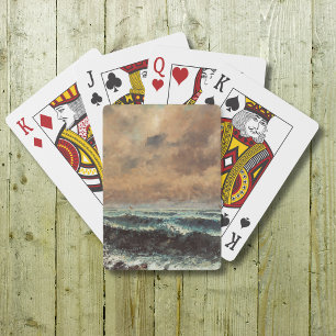 Herbstmeer – Gustave Courbet Spielkarten