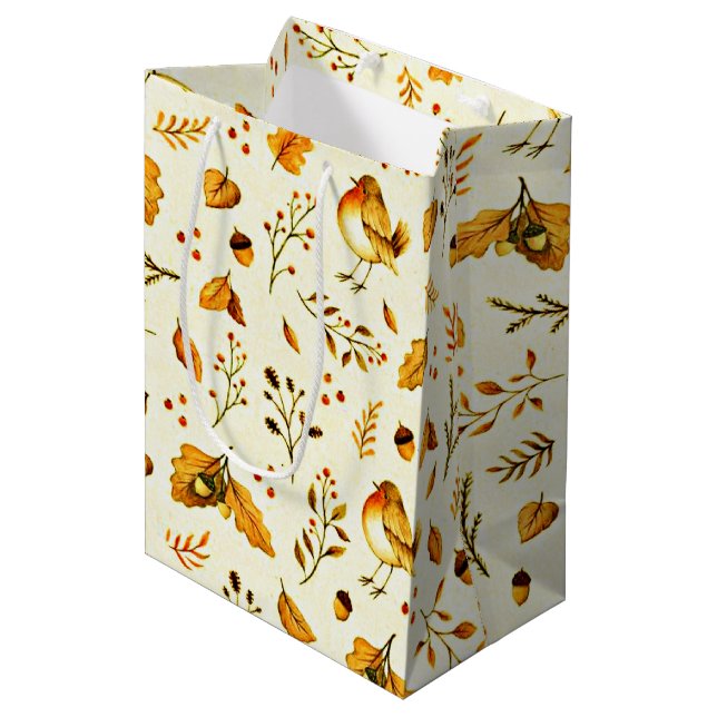 Herbstmischung Mittlere Geschenktüte (Vorderseite Schrägansicht)