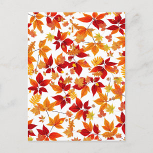 Herbstmitte Postkarte