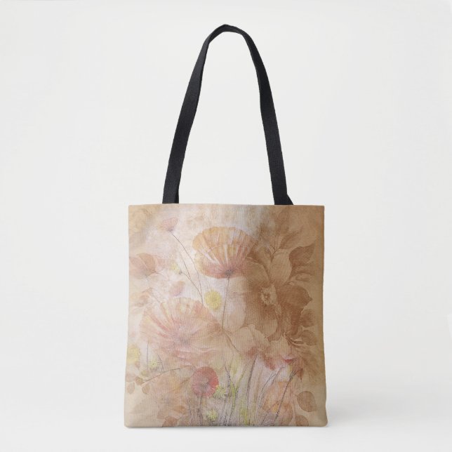 Herbstmohn-Tasche Tasche (Vorderseite)