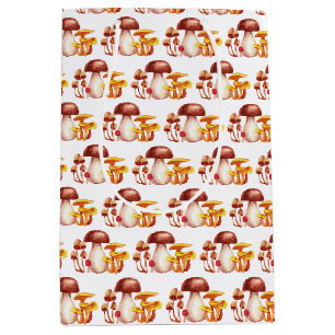 Herbstmushroom Wonderland Geschenktasche Mittlere Geschenktüte