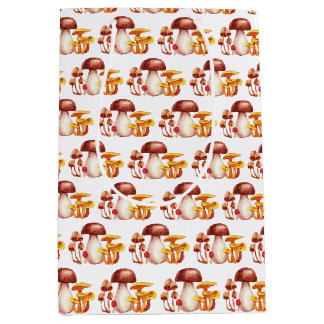 Herbstmushroom Wonderland Geschenktasche Mittlere Geschenktüte