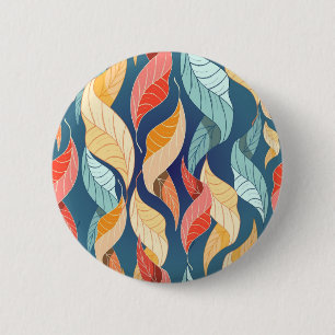 Herbstmuster Button