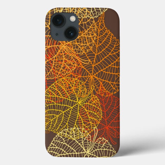 Herbstmuster Case-Mate iPhone Hülle (Rückseite)