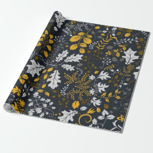 Herbstmuster Geschenkpapier