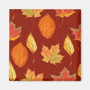 Herbstmuster Magnet