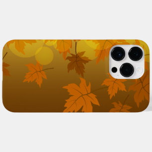 Herbstmuster mit abfallenden Ahorn-Blätter und Buc Case-Mate iPhone 14 Pro Max Hülle