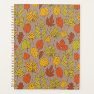 Herbstmuster Planer