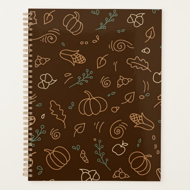 Herbstmuster Planer (Vorderseite)