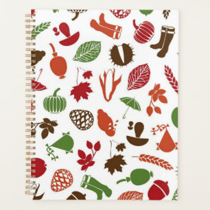 Herbstmuster Planer