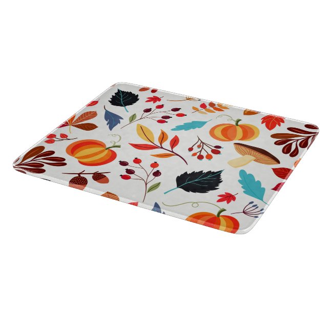 Herbstmuster-Schneideboard Schneidebrett (Ecke)