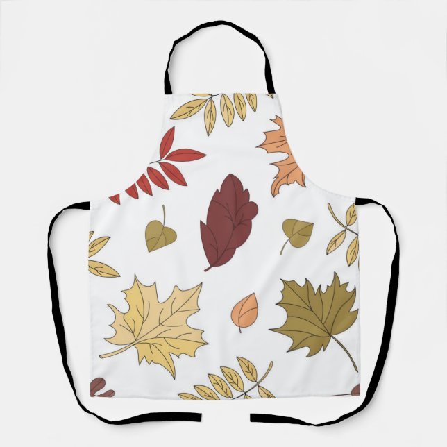 Herbstmuster Schürze (Vorderseite)