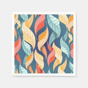 Herbstmuster Serviette