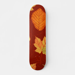 Herbstmuster Skateboard