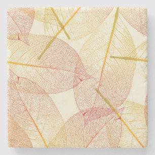 Herbstmuster Steinuntersetzer