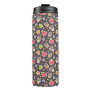 Herbstmuster Thermosbecher