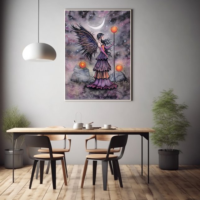 Herbstnacht Fairy Art von Molly Harrison Poster (Von Creator hochgeladen)