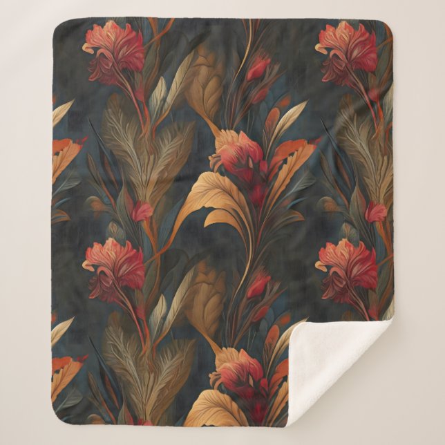 Herbstnächte Sherpadecke (Vorderseite)