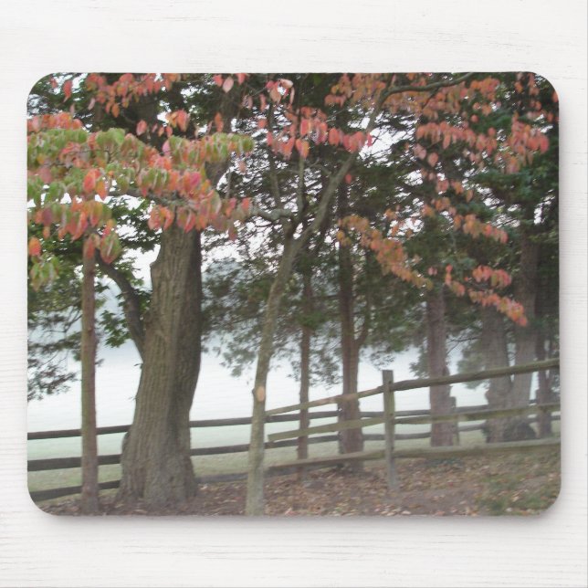 Herbstnebel Mousepad (Vorne)