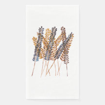 Herbstpapier Handtuch