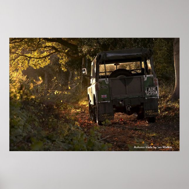 Herbstpfade Poster (Vorne)