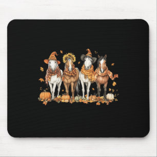 Herbstpferd-Erntedank - Herbstwoche Mousepad