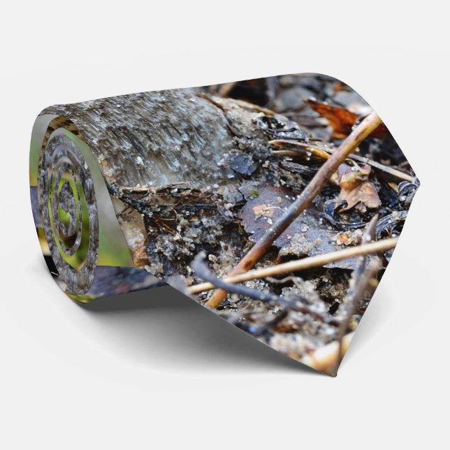 Herbstpilz Krawatte (Gerollt)