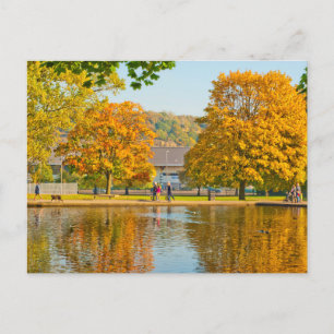 Herbstpostkarte - Vereinigtes Königreich Postkarte