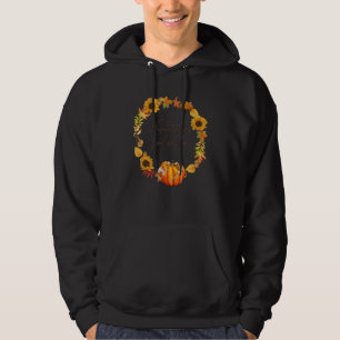 Herbstpracht Süße Herbstblätter Kürbisse im Herbst Hoodie