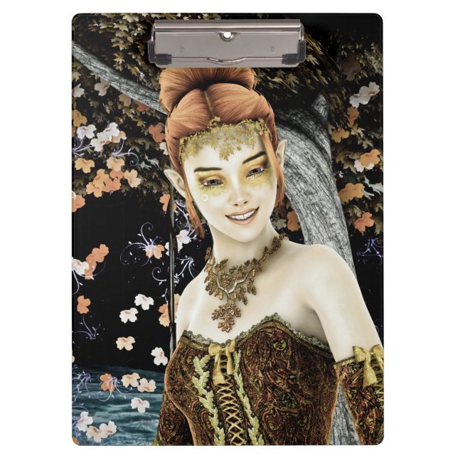 Herbstprinzessin Klemmbrett (Vorderseite)
