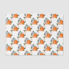 Herbstpumpen (Design 43 Yellow/Orange Series) Seidenpapier