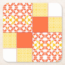 Herbstpunkte Quiltblock-Muster
