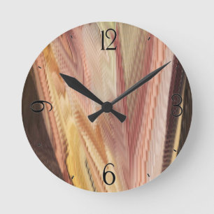 Herbstquelle Runde Wanduhr