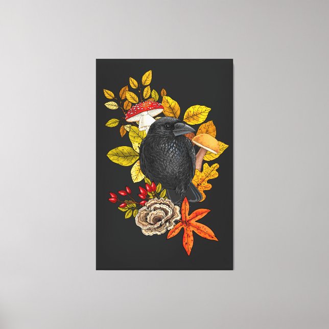 Herbstrabe Leinwanddruck (Vorderseite)