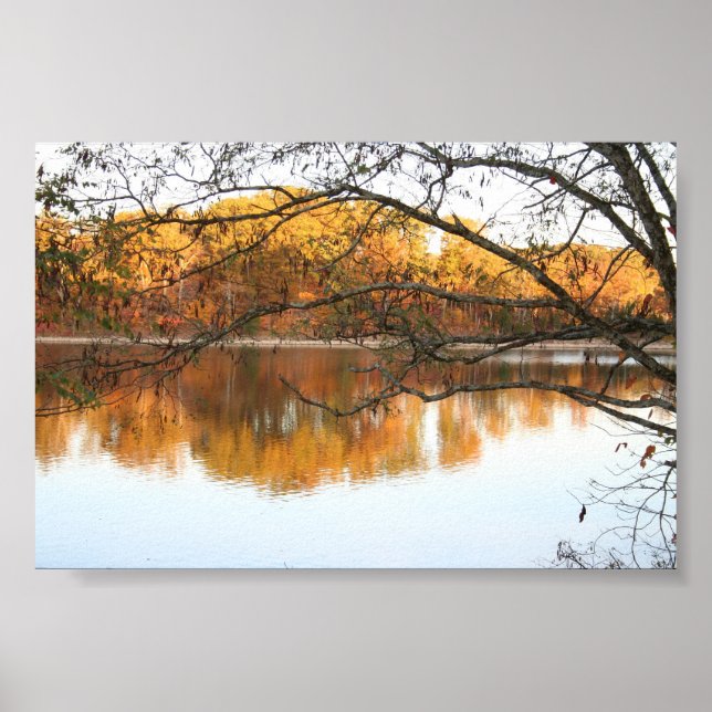 Herbstreflektionen Poster (Vorne)